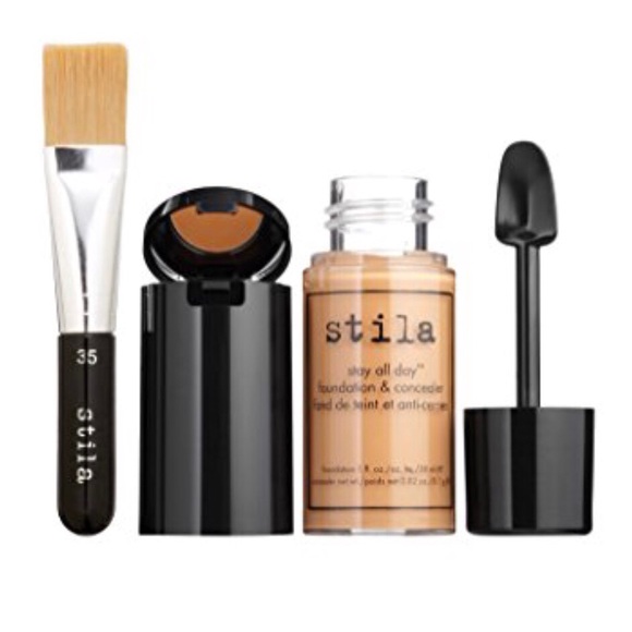 Stila Makeup Stila Stay All Day Foundation Concealer Brush Kit